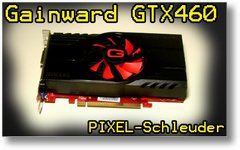 Gainward nVidia GTX460 im Test Benchmark review