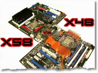 x48 chipsatz vs x58 benchmark test